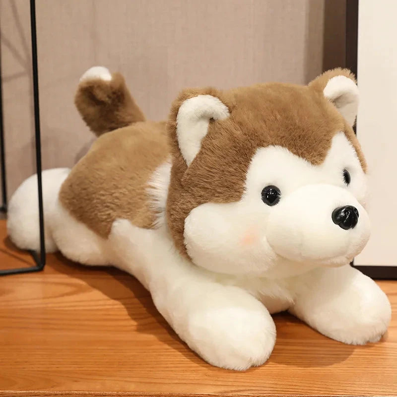 kawaiies-softtoys-plushies-kawaii-plush-Kawaii Soft Husky Plush Soft toy Brown 12in / 30cm 