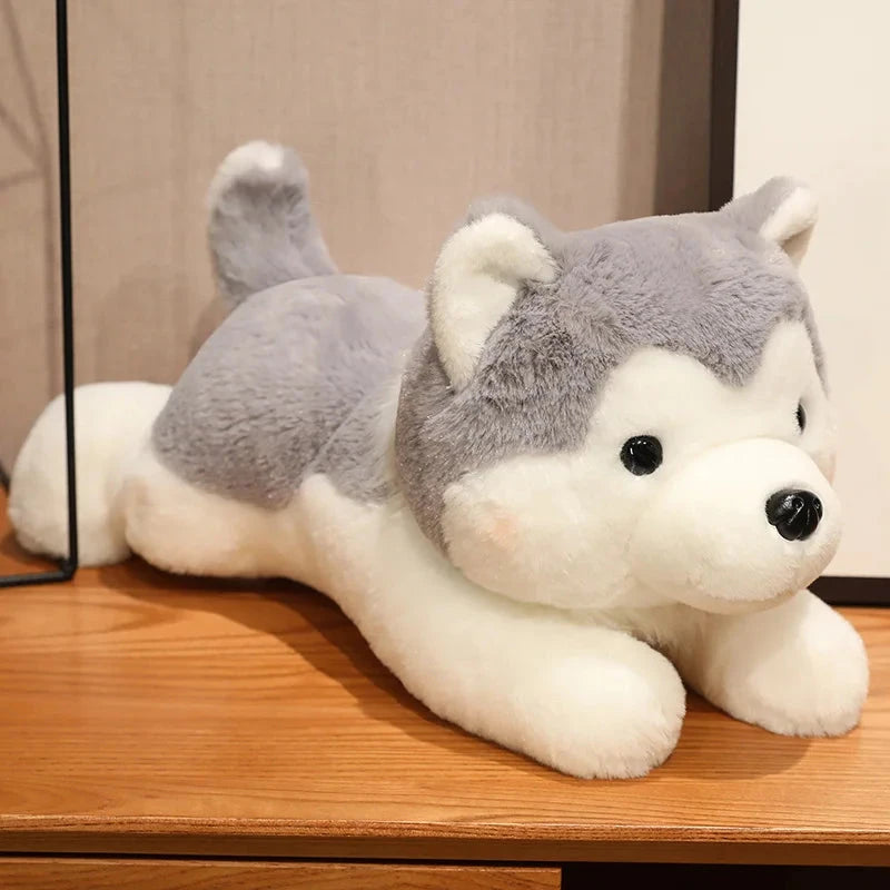 kawaiies-softtoys-plushies-kawaii-plush-Kawaii Soft Husky Plush Soft toy Grey 12in / 30cm 