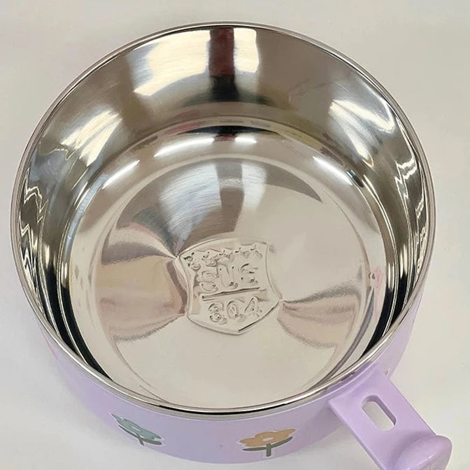 kawaiies-softtoys-plushies-kawaii-plush-Kawaii Stainless Steel White Purple Ramen Bowl Home Decor 