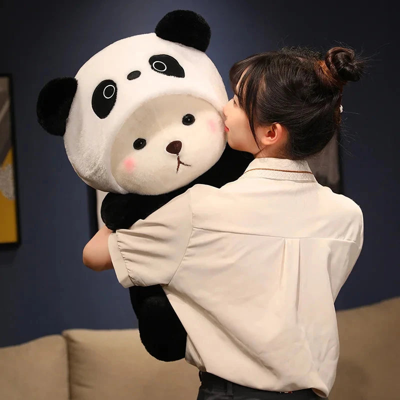 kawaiies-softtoys-plushies-kawaii-plush-Kawaii White Bear Panda Outfit Plushie Soft toy 