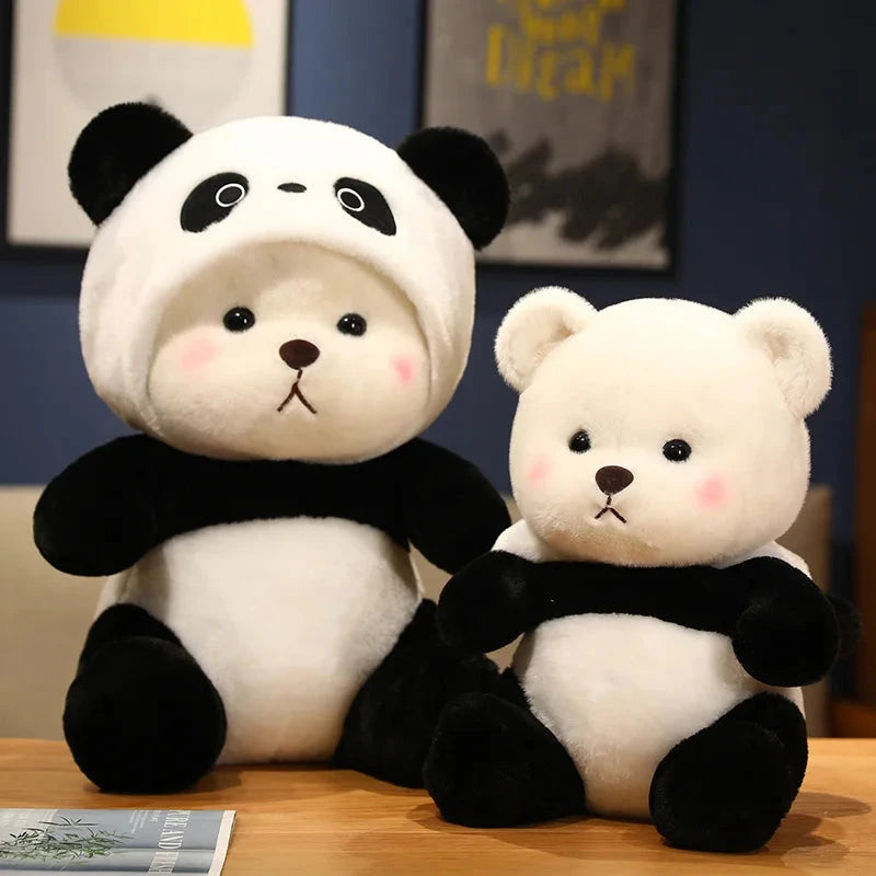 kawaiies-softtoys-plushies-kawaii-plush-Kawaii White Bear Panda Outfit Plushie Soft toy 