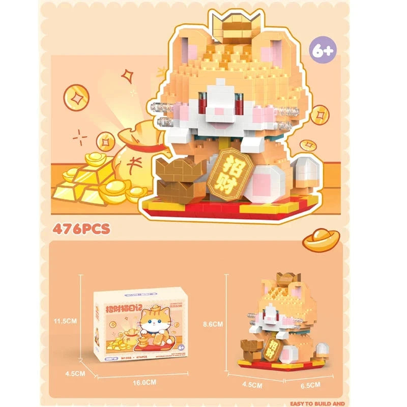 kawaiies-softtoys-plushies-kawaii-plush-Kitty Cat Besties Building Blocks Build it Gold King 