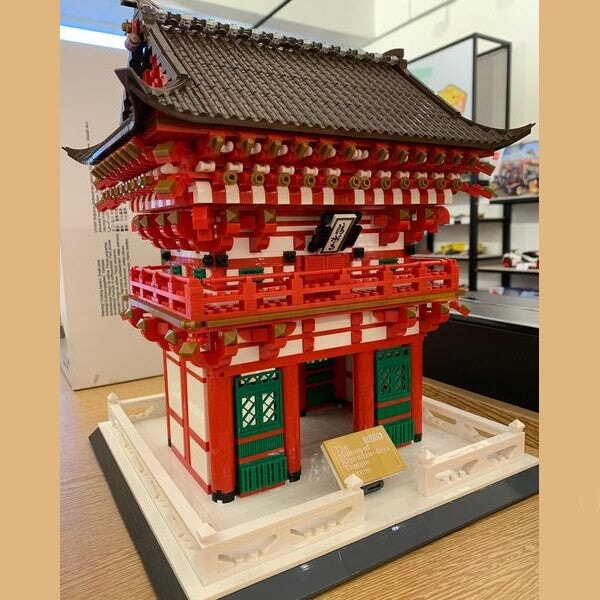 kawaiies-softtoys-plushies-kawaii-plush-Kiyomizu-dera Niomon Gate Kyoto Japan Building Blocks Build it 