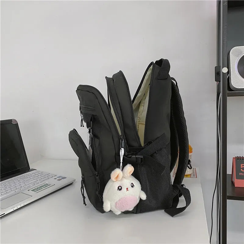 kawaiies-softtoys-plushies-kawaii-plush-Large Kawaii Two-tone Backpack Bag 