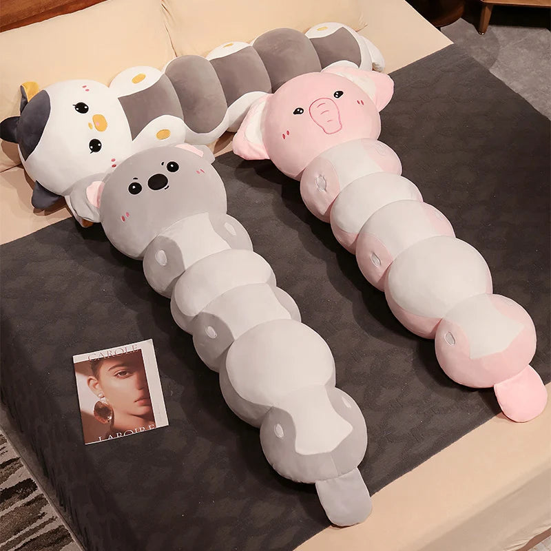 kawaiies-softtoys-plushies-kawaii-plush-Long Caterpillar Cat Koala Elephant Plushie Collection Soft toy 