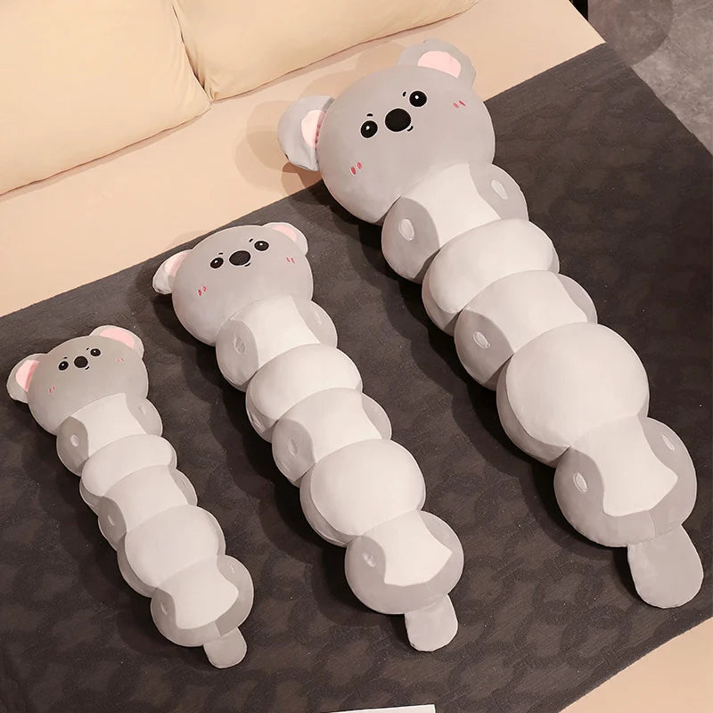 kawaiies-softtoys-plushies-kawaii-plush-Long Caterpillar Cat Koala Elephant Plushie Collection Soft toy 