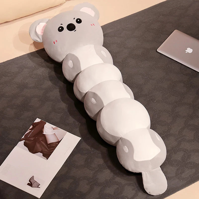 kawaiies-softtoys-plushies-kawaii-plush-Long Caterpillar Cat Koala Elephant Plushie Collection Soft toy Koala 51in / 130cm 