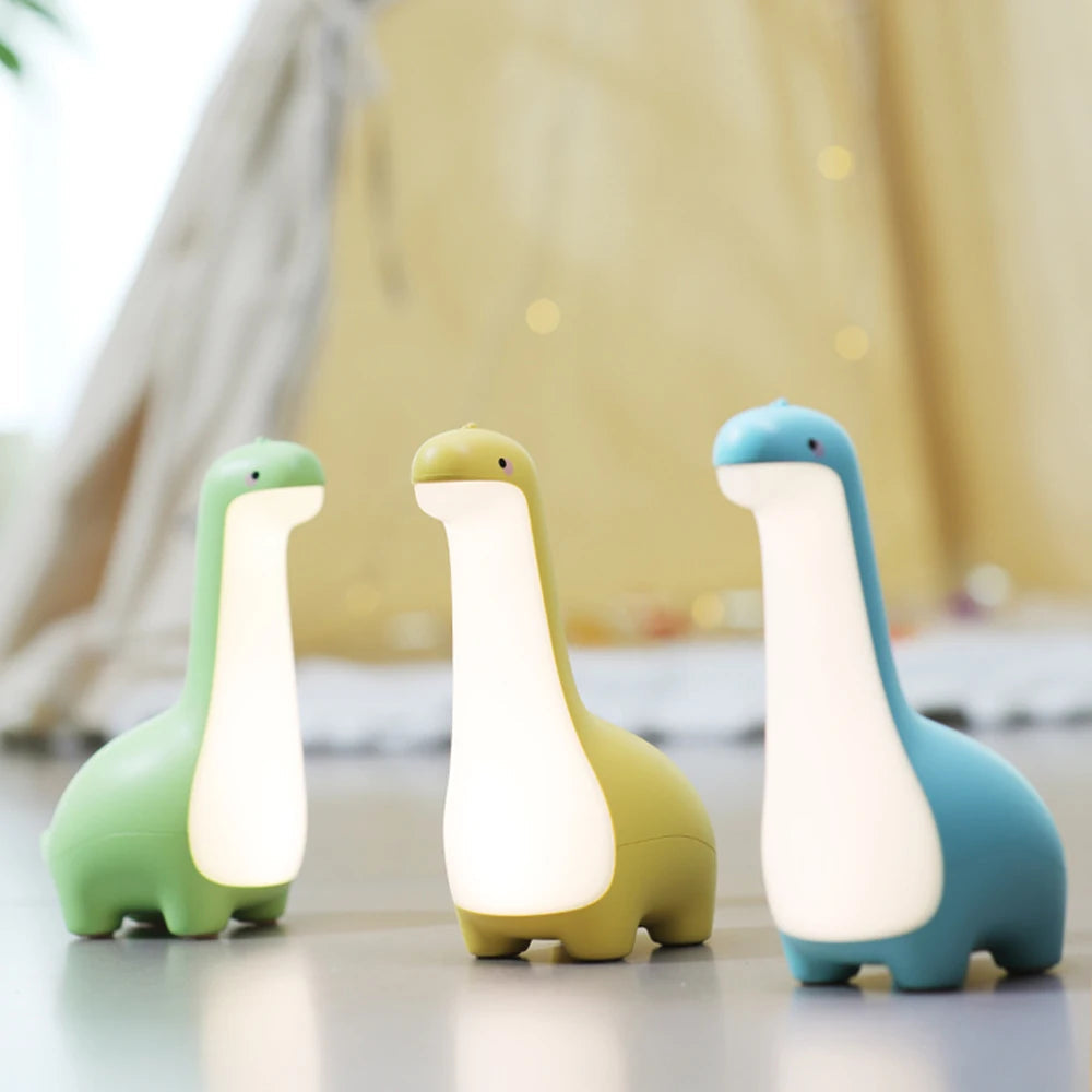 kawaiies-softtoys-plushies-kawaii-plush-Long Dinosaur LED Night Light Home Decor 