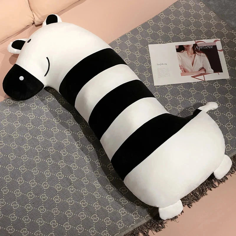 kawaiies-softtoys-plushies-kawaii-plush-Long Penguin Shiba Pig Zebra Snuggle Buddy Plushies Soft toy Zebra 47in / 120cm 