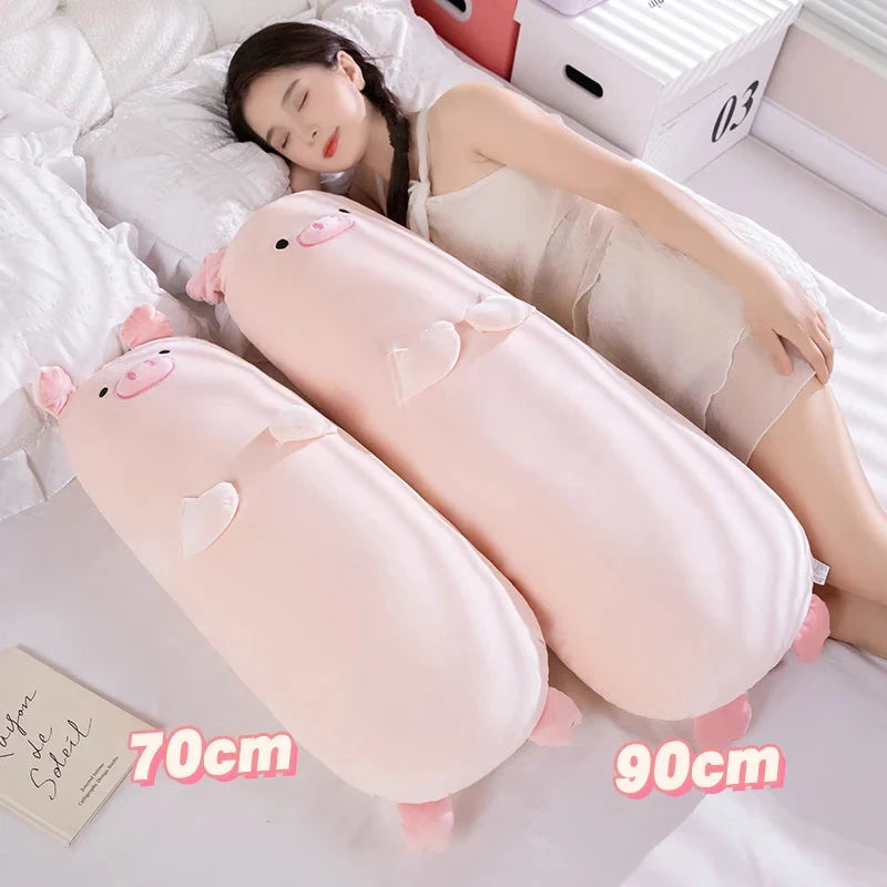 kawaiies-softtoys-plushies-kawaii-plush-Long Snuggle Buddies Capybara Alpaca Pig Plushie Soft toy 