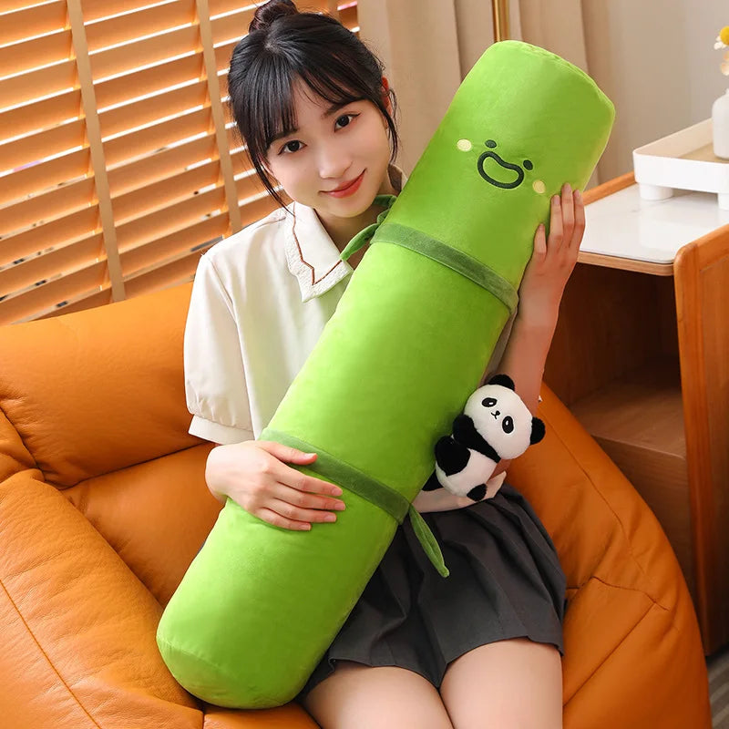 kawaiies-softtoys-plushies-kawaii-plush-Long Snuggly Bamboo Panda Plushie Soft toy 31in / 80cm 