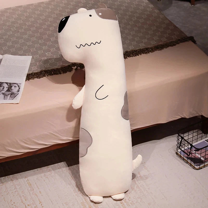 kawaiies-softtoys-plushies-kawaii-plush-Long Snuggly Dog Plushie Soft toy White 31in / 80cm 