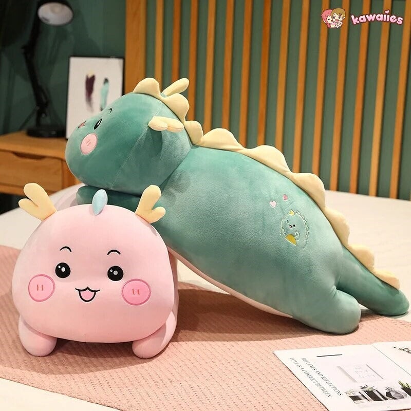 kawaiies-softtoys-plushies-kawaii-plush-Long Snuggly Dragon Plushies Soft toy 