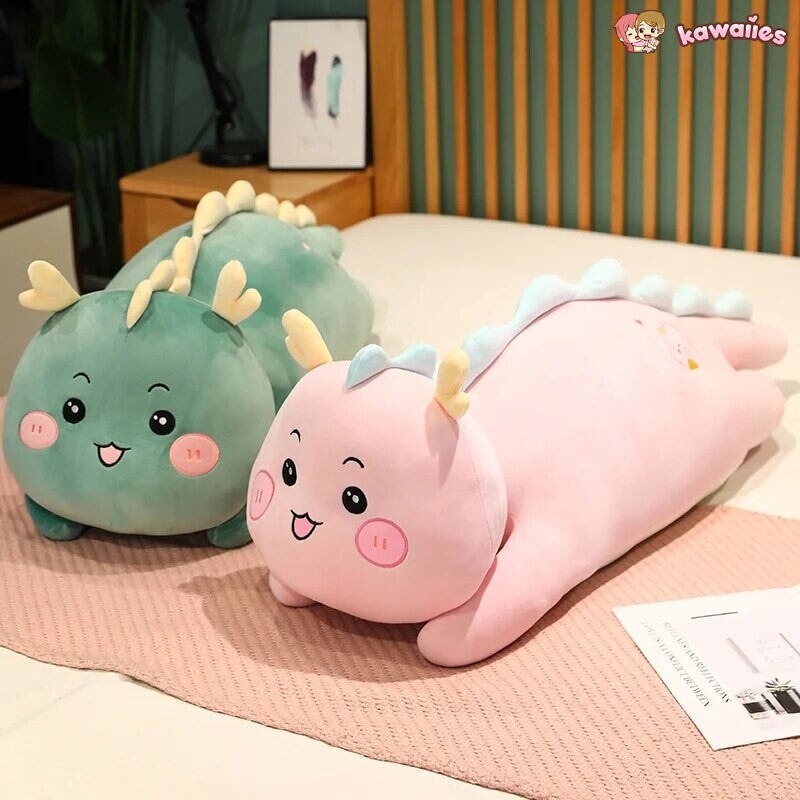 kawaiies-softtoys-plushies-kawaii-plush-Long Snuggly Dragon Plushies Soft toy 