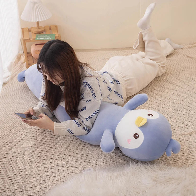 kawaiies-softtoys-plushies-kawaii-plush-Long Snuggly Fish Axolotl Penguin Plushie Collection 2024 Soft toy 