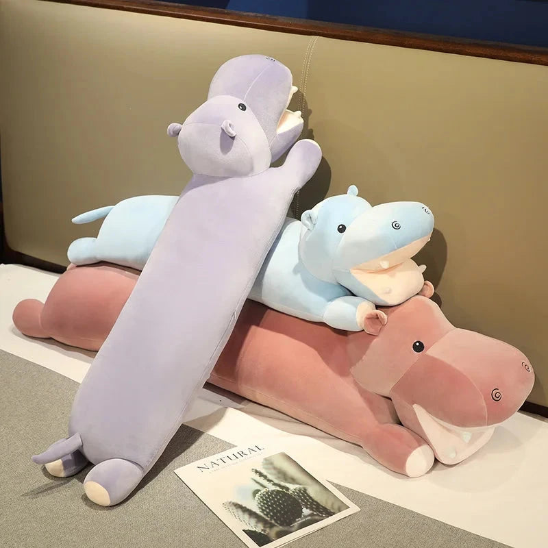 kawaiies-softtoys-plushies-kawaii-plush-Long Snuggly Hippo Plushies Soft toy 