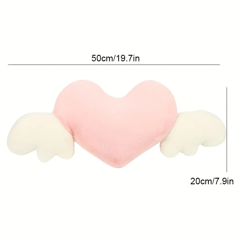 kawaiies-softtoys-plushies-kawaii-plush-Love Heart Wings Car Head Rest Plush Pillow Car 