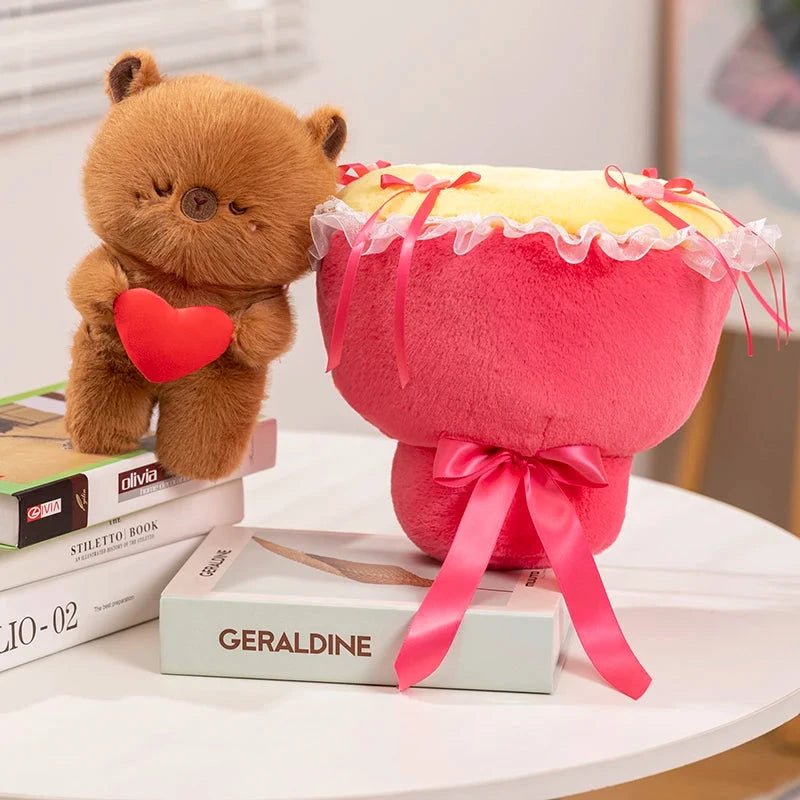 kawaiies-softtoys-plushies-kawaii-plush-Lovely Capybara Plush Bouquet Soft toy 