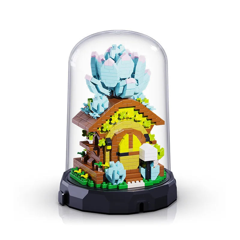 kawaiies-softtoys-plushies-kawaii-plush-Magical Flower Treehouse Capsules Nano Building Sets Build it 