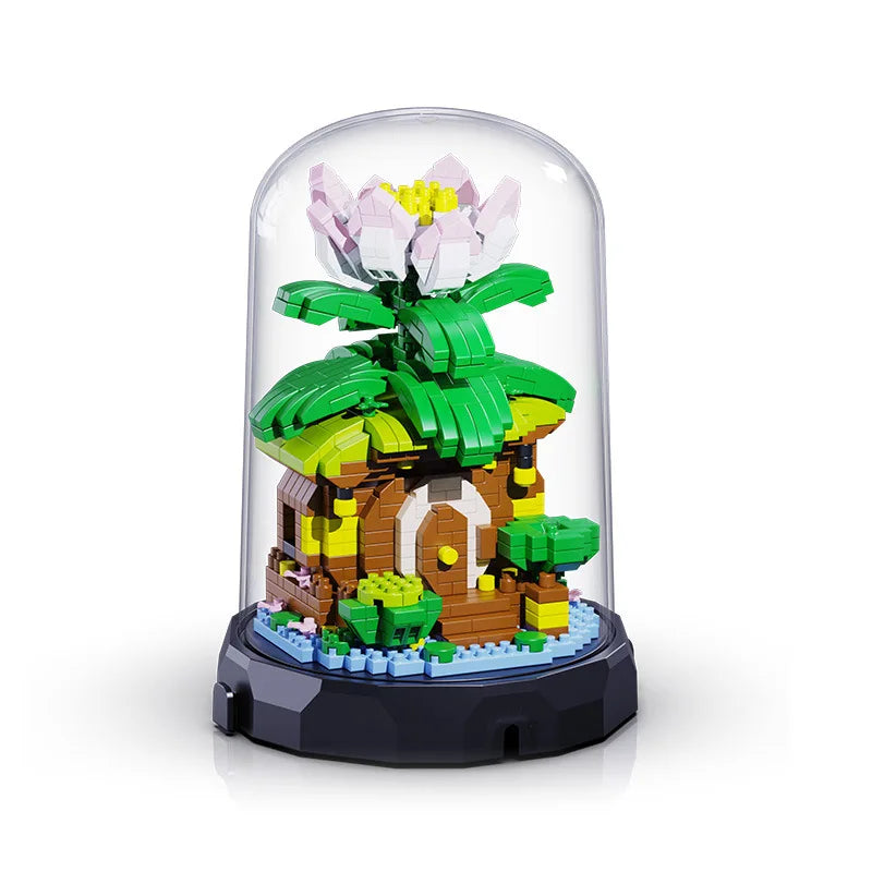 kawaiies-softtoys-plushies-kawaii-plush-Magical Flower Treehouse Capsules Nano Building Sets Build it 