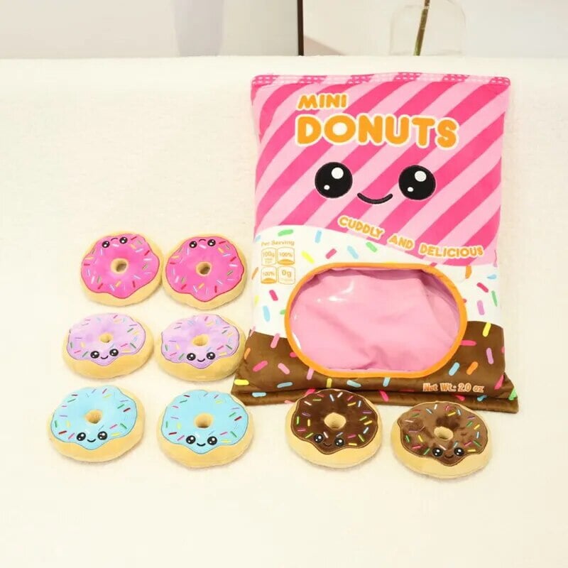 kawaiies-softtoys-plushies-kawaii-plush-Mini Donuts Candy Bag Plushies Soft toy 