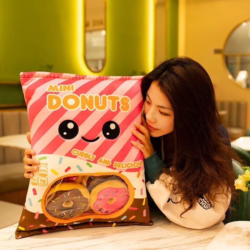 kawaiies-softtoys-plushies-kawaii-plush-Mini Donuts Candy Bag Plushies Soft toy 