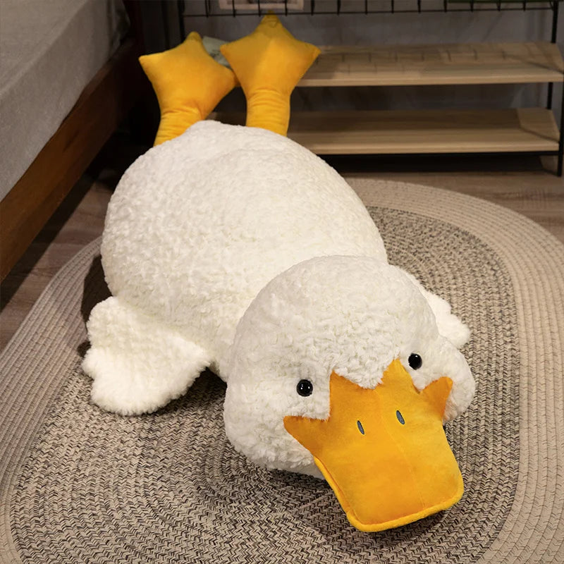 kawaiies-softtoys-plushies-kawaii-plush-Molly the Giant Fluffy White Duck Plushie Soft toy 