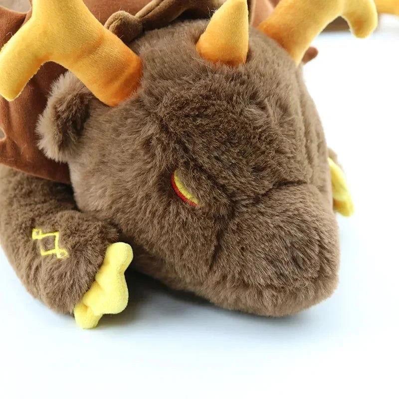 kawaiies-softtoys-plushies-kawaii-plush-Morax Brown Dragon Genshin Impact Plushie Soft toy 