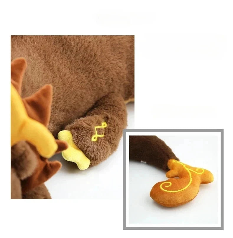 kawaiies-softtoys-plushies-kawaii-plush-Morax Brown Dragon Genshin Impact Plushie Soft toy 