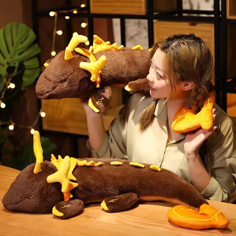 kawaiies-softtoys-plushies-kawaii-plush-Morax Brown Dragon Genshin Impact Plushie Soft toy 