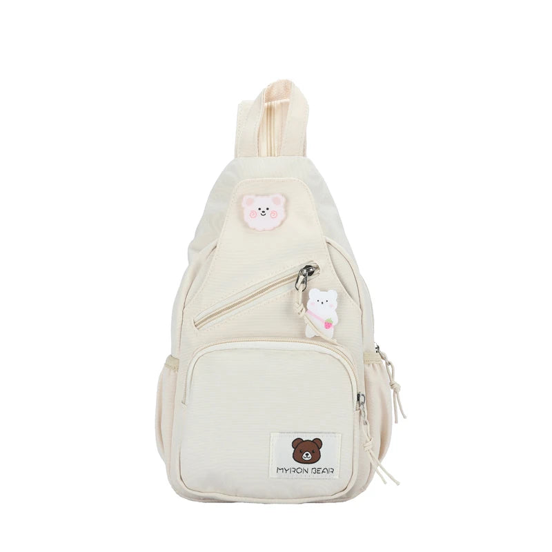 kawaiies-softtoys-plushies-kawaii-plush-Myron Bear Colour Block Mini Backpack Apparel Plain White 