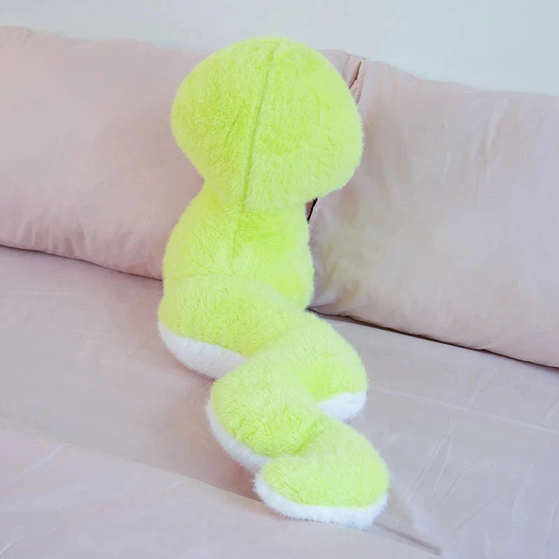 kawaiies-softtoys-plushies-kawaii-plush-Noodles the Long Green Fluffy Snake Soft toy 