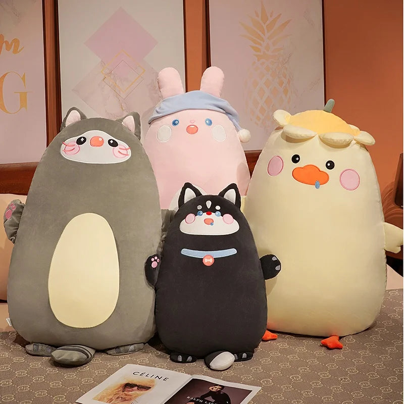 kawaiies-softtoys-plushies-kawaii-plush-Pancake Duck Dog Cat Bunny Plushie Collection 2024 Soft toy 