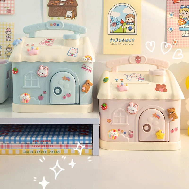 kawaiies-softtoys-plushies-kawaii-plush-Pastel Cloud House Piggy Bank Organisers 