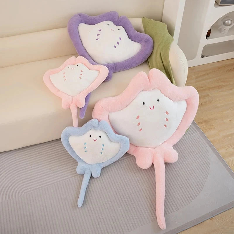 kawaiies-softtoys-plushies-kawaii-plush-Pastel Manta Sting Ray Plush Soft toy 