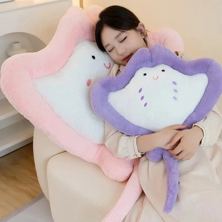 kawaiies-softtoys-plushies-kawaii-plush-Pastel Manta Sting Ray Plush Soft toy 