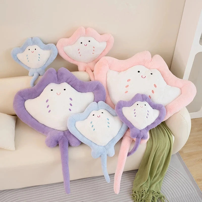 kawaiies-softtoys-plushies-kawaii-plush-Pastel Manta Sting Ray Plush Soft toy 