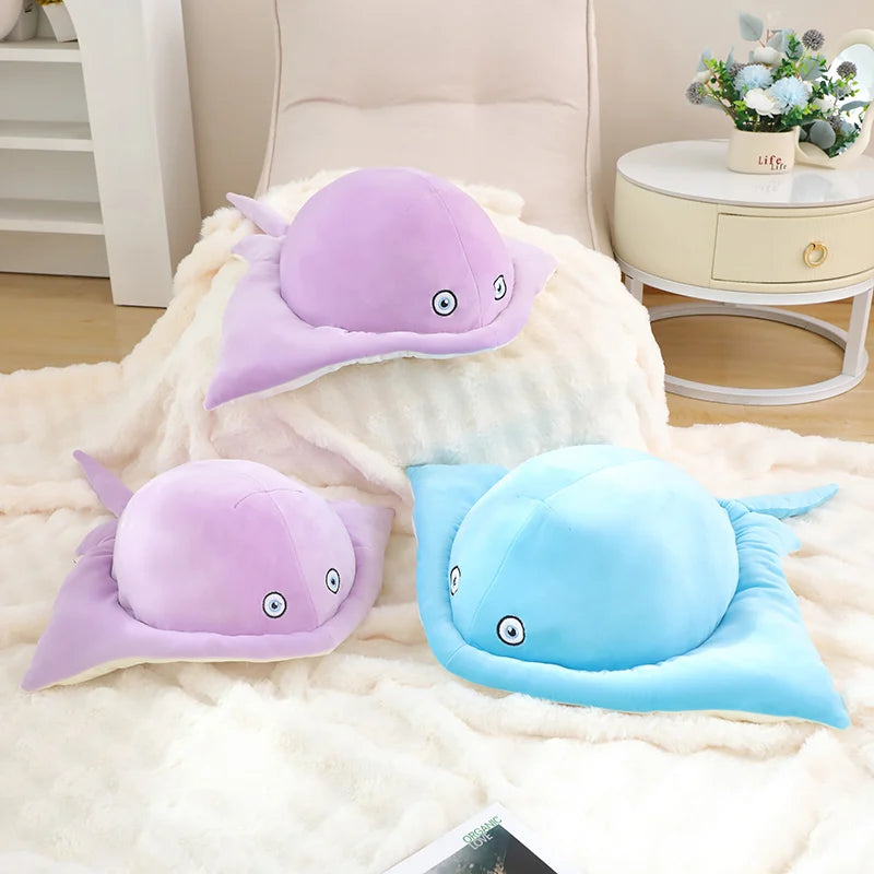 kawaiies-softtoys-plushies-kawaii-plush-Pastel Purple Blue Stingray Plushies Soft toy 