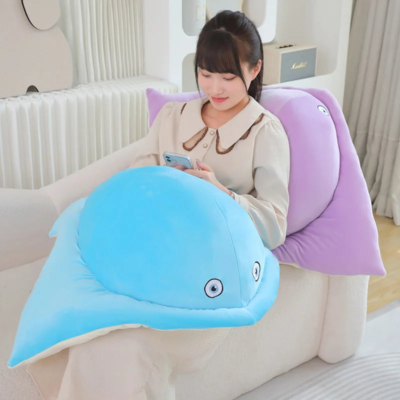 kawaiies-softtoys-plushies-kawaii-plush-Pastel Purple Blue Stingray Plushies Soft toy 