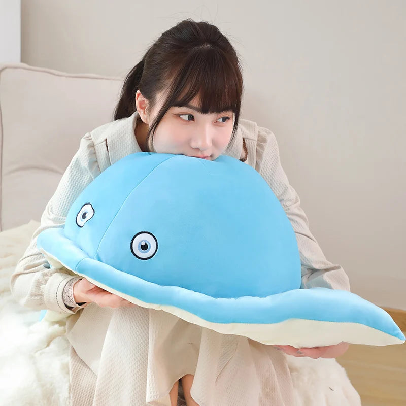 kawaiies-softtoys-plushies-kawaii-plush-Pastel Purple Blue Stingray Plushies Soft toy 