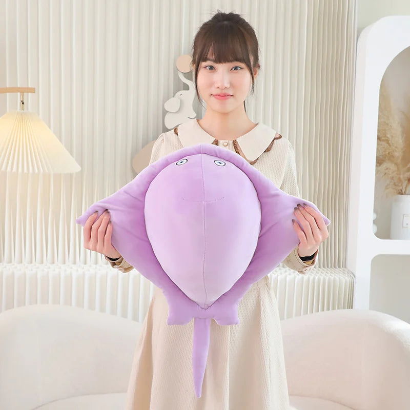 kawaiies-softtoys-plushies-kawaii-plush-Pastel Purple Blue Stingray Plushies Soft toy 