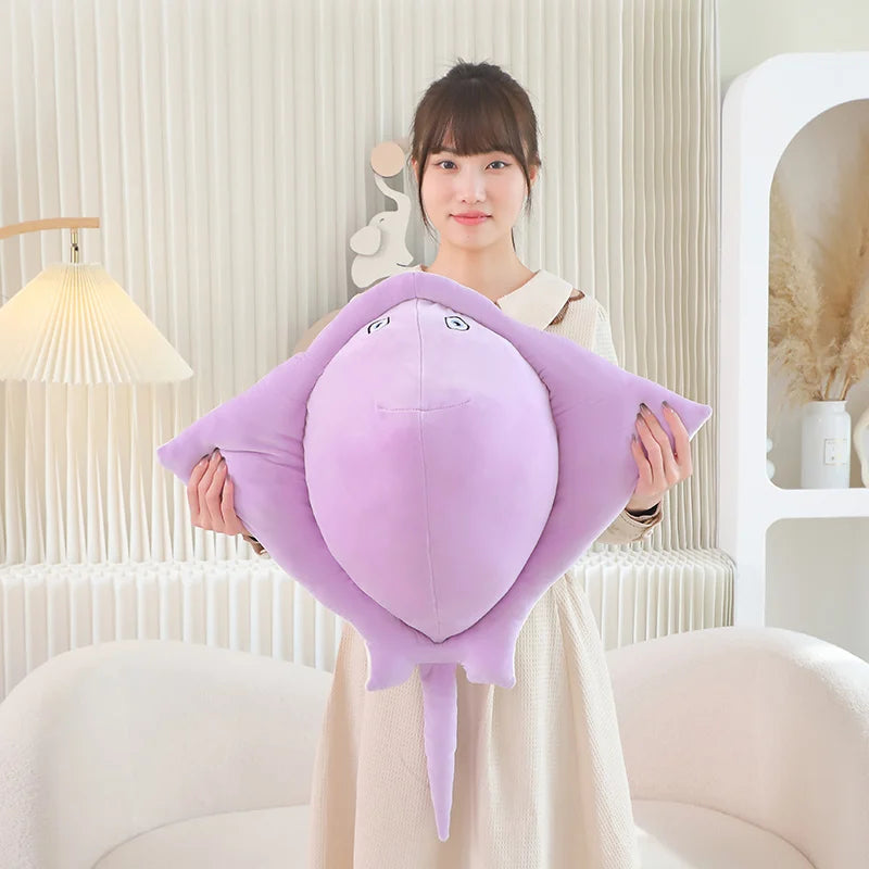 kawaiies-softtoys-plushies-kawaii-plush-Pastel Purple Blue Stingray Plushies Soft toy 