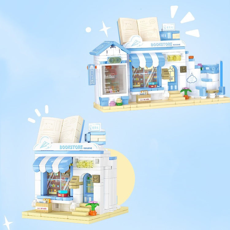 kawaiies-softtoys-plushies-kawaii-plush-Pet Candy Bakery Book Folding Micro City Building Sets Build it 