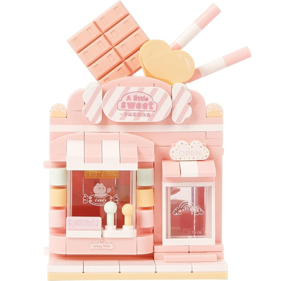 kawaiies-softtoys-plushies-kawaii-plush-Pet Candy Bakery Book Folding Micro City Building Sets Build it 