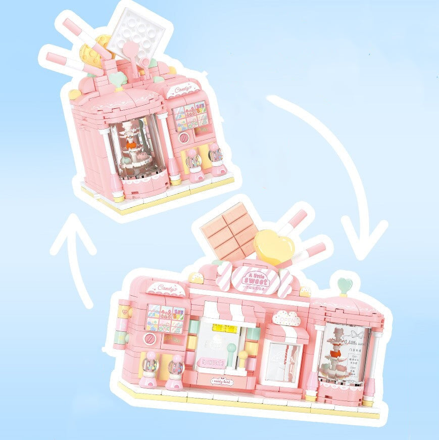 kawaiies-softtoys-plushies-kawaii-plush-Pet Candy Bakery Book Folding Micro City Building Sets Build it 