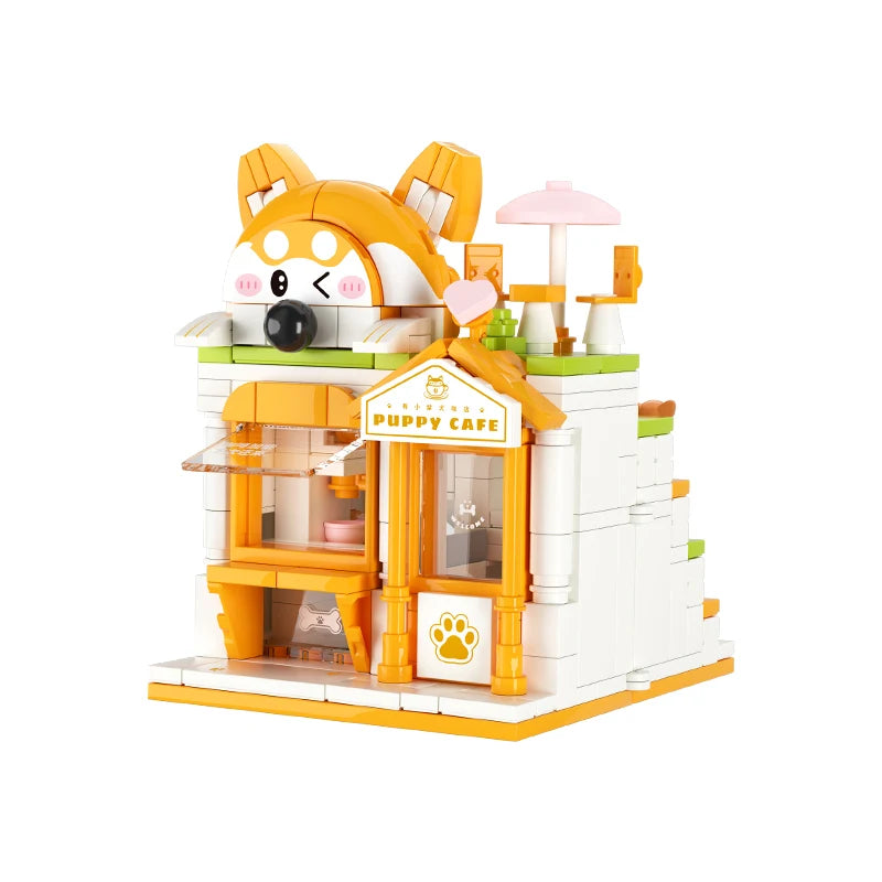 kawaiies-softtoys-plushies-kawaii-plush-Pet Candy Bakery Book Folding Micro City Building Sets Build it 