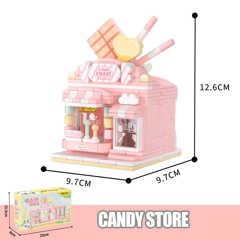 kawaiies-softtoys-plushies-kawaii-plush-Pet Candy Bakery Book Folding Micro City Building Sets Build it Candy (With box) 