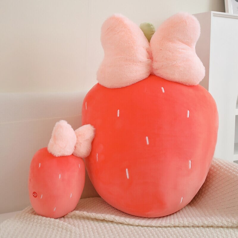 Kawaii Cake Plushie Strawberry Fruit Muffin Bakery Plushies – Kawaiies