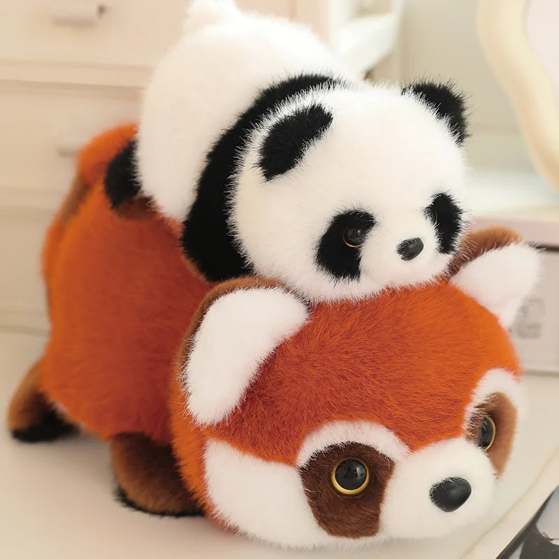 kawaiies-softtoys-plushies-kawaii-plush-Reversible Red Panda to Panda Plush Soft toy 