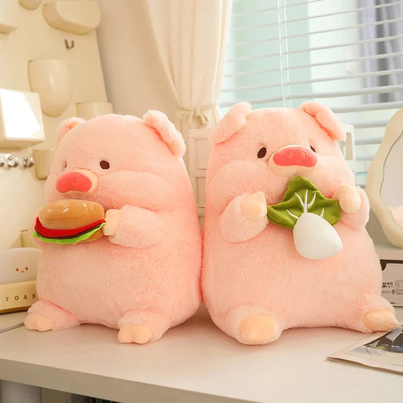 kawaiies-softtoys-plushies-kawaii-plush-Round Fluffy Chonky Piggy Plushie Soft toy 